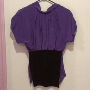 BCBG Maxazaria Purple Top